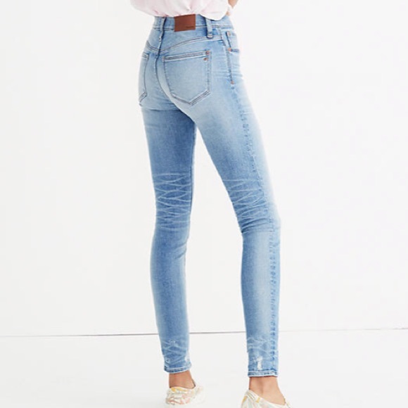 NWOT Madewell 9” High-Rise Skinny Jeans - Picture 3 of 9